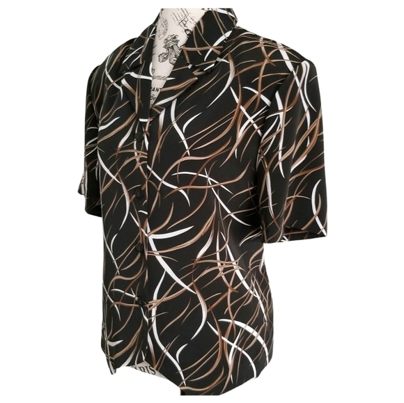 NWT deadstock vintage short sleeves blouse - Picture 3 of 4